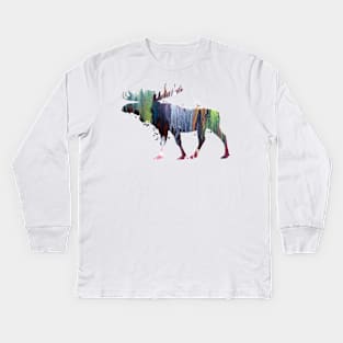 Moose Kids Long Sleeve T-Shirt